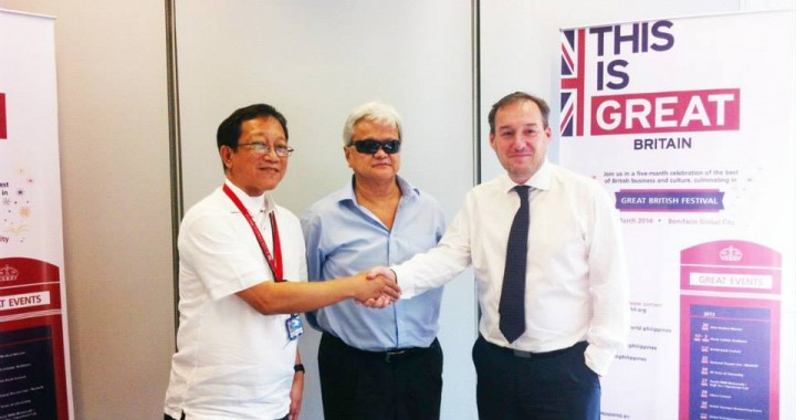 Contract signing of the British Government and NVAP at British Embassy Manila